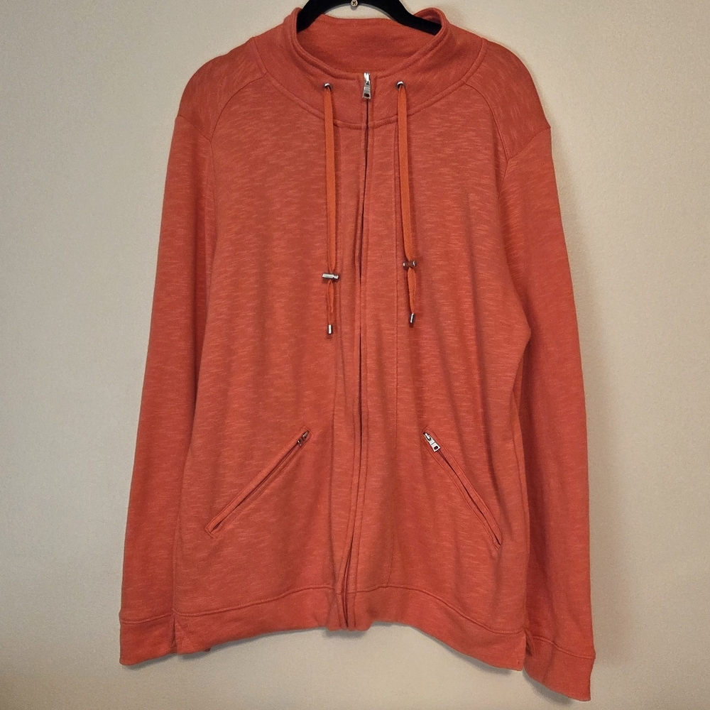 Croft & Barrow Zip Up Hoodie - Picture 4 of 7